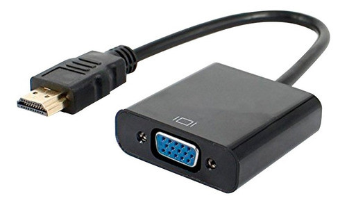 Cable Conversor Hdmi A Vga Conversor Hd Notebook  Full 0