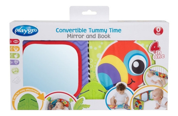 Espejo Y Libro Para Bebe Playgro Cuna Didáctico 0186971 Edu 0