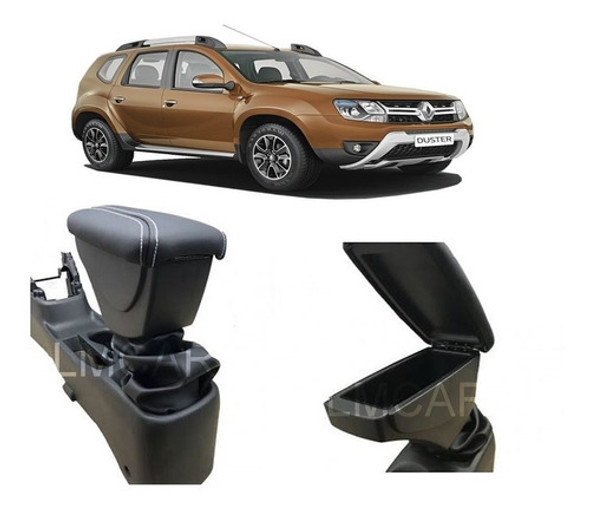 $ Encosto Descanso Braço Renault Duster E Oroch Couro/tecid 0