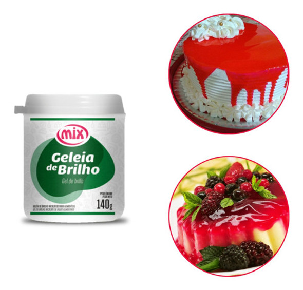 Kit 6 Geleia De Brilho 140g Mix 1
