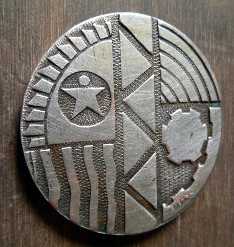 Medalla Inauguracion Ute 1975 6ta. Estacion Termica 0