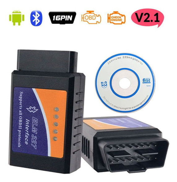 Scanner Elm327 Obd2 Obdii Multimarca Torque Pro Bluetooth 1