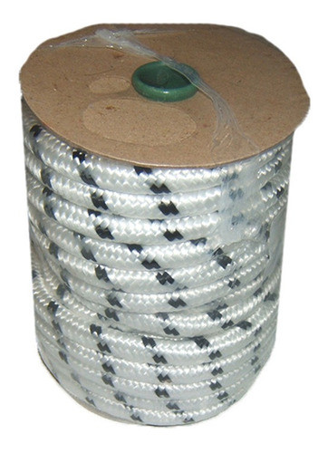 Soga Trensada Multifilamento 12mm Poliprop (15 Mts) Cris/neg 0