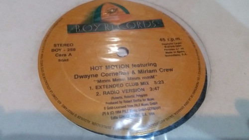 Hot Motion Feat Dwayne Cornelius & Miriam Crew Mmm Mmm Mmm 0