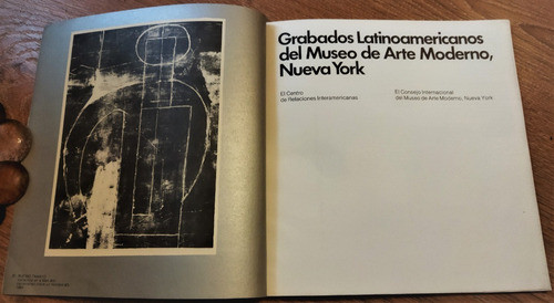 1974 Arte Catalogo Grabados Latinoamericanos Moma New York 1
