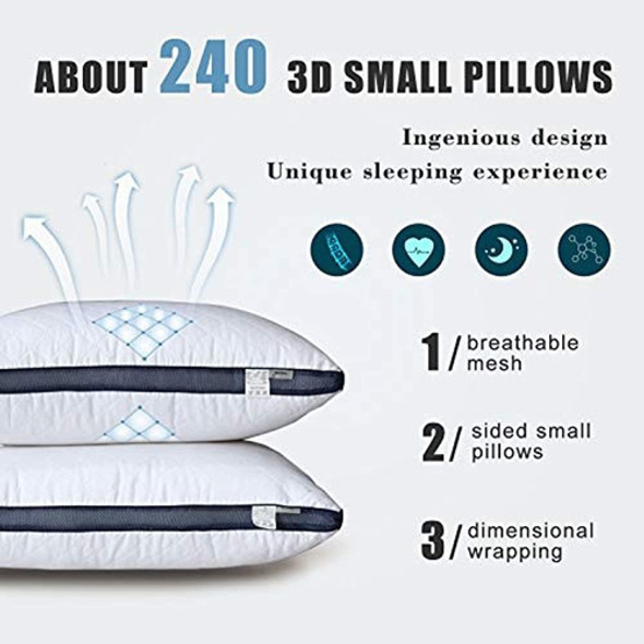 Almohadas Para Dormir (paquete De 2), Almohadas De Gel De Ho 1