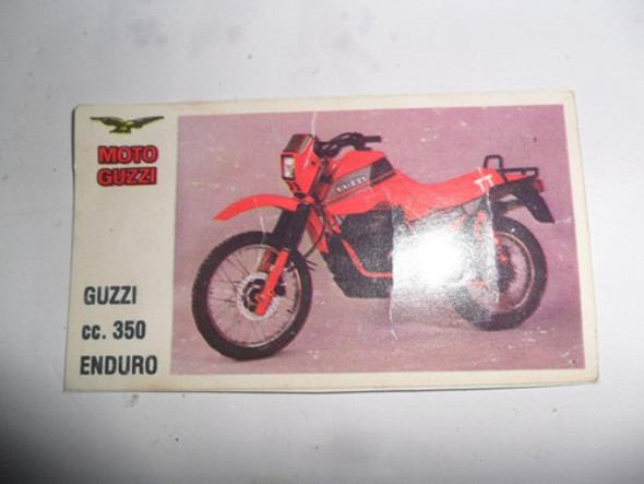 Figurita Figu Moto Guzzi Cc 350 Enduro Album Fichu 0