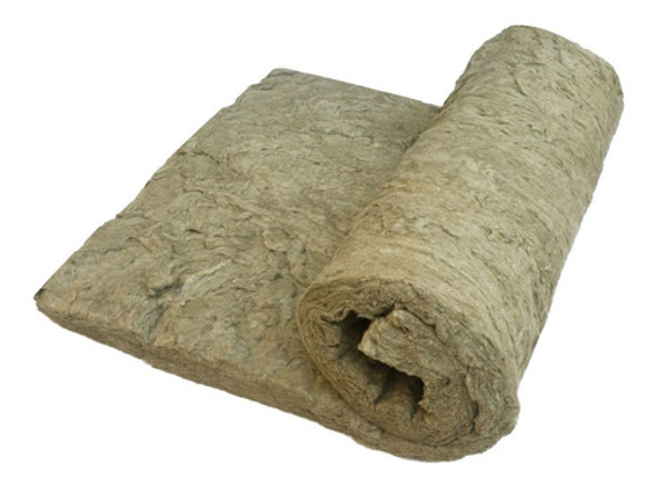 15 Placas Lã De Rocha 120cm X 60cm X 5cm Ótimo Isolante 0