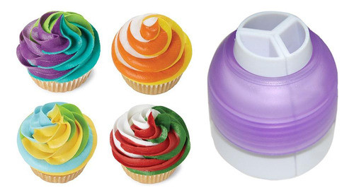 6 Conjunto De 2, 3 Cores De Confeiteiro Piping Bolo Creme 1