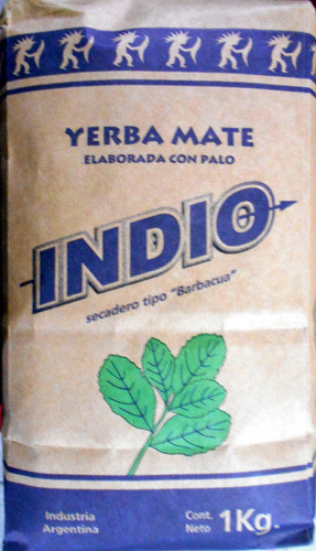 Yerba Mate Indio Barbacua- 20 Kg De Paquete De 1 Kg. 0