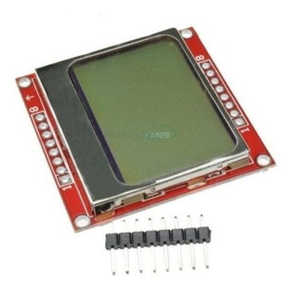 Display Lcd Gráfico 84x48 Nokia 5110 Arduino Pic Arm 0