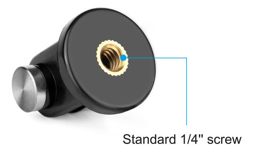 Adaptadores 1/4 De Camara Gopro Hero A Tripode Selfie St  3u 1