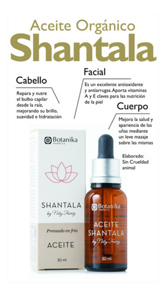 Aceite Shantala X3 Botanika Bebes-relaja-hidrata 30ml 1