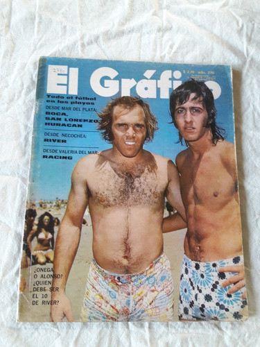 Revista El Grafico N° 2780 Año 1973 Onega Alonso River 0