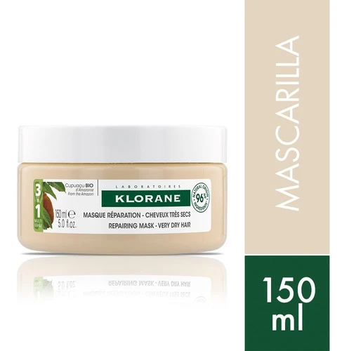 Mascarilla Klorane Cupuacu Bio Cabellos Secos Y Dañados X150 0
