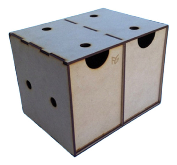 Estación De Trabajo Modular - Cajonera X2 - Nvm Hobbies 0