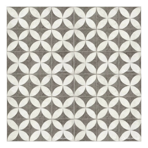 Oferta Ceramica Flower White 45,3x45,3 1ra San Lorenzo 1