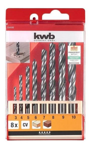 Juego De Mechas Para Madera 8 Pzas Kwb 49514100 0