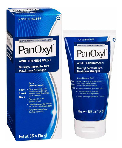 Panoxyl Peroxido De Benzoilo Importados De Usa 0