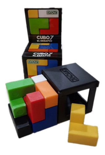 Cubo 7 El Desafio Arma El Cubo Lo Antes Posible 2454 Ditoys 0