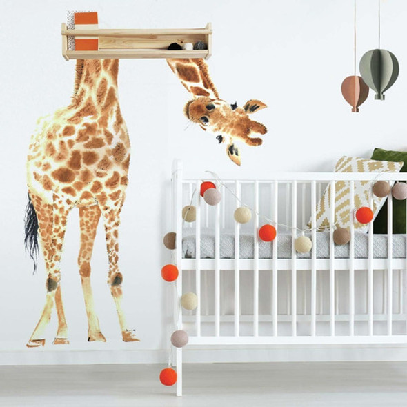 Vinilo Decorativo Pared [7ml9pvzp] Jirafa Animal  Gigante 0