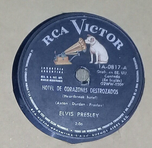 Elvis Presley Hotel De Corazones Destrozados Era Yo 78 Kktus 0