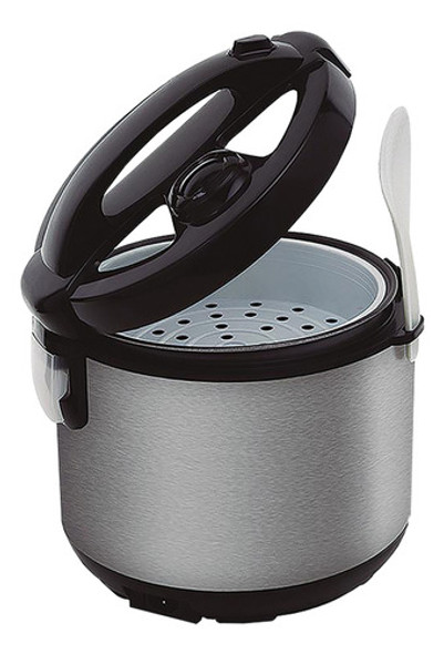 Panela Elétrica De Arroz Arrozeira 6 Xícaras 400w Inox 220v 1