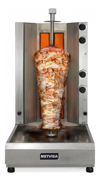 Shawarma Kebab A Gas Metvisa 20 Kg De Carne  F R 1