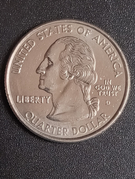 Estados Unidos 2007 D. Quarter Dollar. Wyoming. Mb. Mira!!! 1