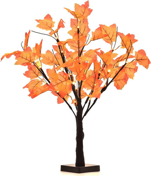 Lvydec Liquidación Árbol Arce Otoño Artificial Iluminado, 23 1