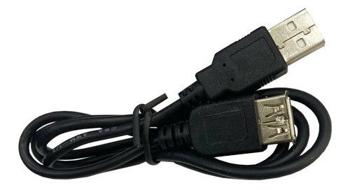 Kit 12 Pçs - Cabo Usb Macho + Usb Femea - Extensor Usb 80 Cm 1