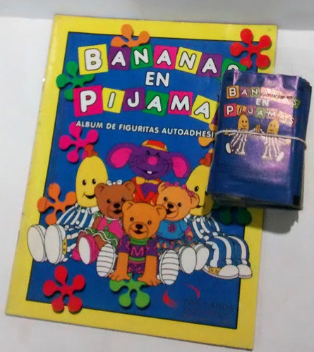 Album De Figuritas Bananas En Pijamas + 50 Paquetes 1998 1
