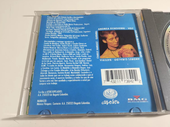 Aterciopelados - Con El Corazón En La Mano CD Original BMG Colombia Used in Great Condition