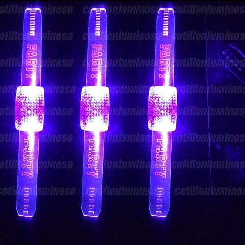 5 Pulsera Audiorítmica Con Led Luminosas 1