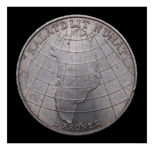 Dinamarca 2 Coronas 1953 Exc Km 844 Tuberculosis Groenlandia 0