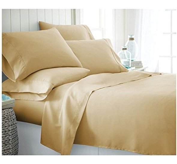 Ienjoy Home Juego De Sábanas Premium Ultra Suave De 6 Piezas 0 Ienjoy Home Juego De Sábanas Premium Ultra Suave De 6 Piezas 0