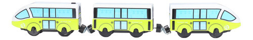 Conjunto Elétrico Track Train Toy Educational Adsorption 0