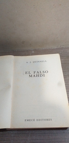 Antiguo Libro El Falso Mahdi 1