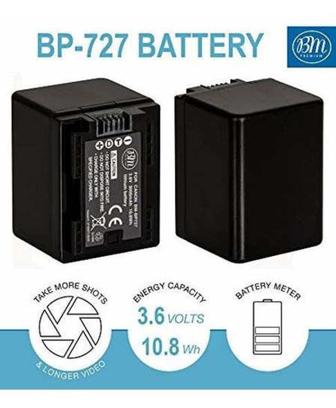 Bateria Para  Canon Vixia Hf R80  Hf R82 Hf R800 Hfr70 1