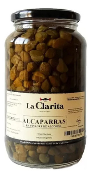 Alcaparras En Vinagre - La Clarita - X650g - Kosher 1