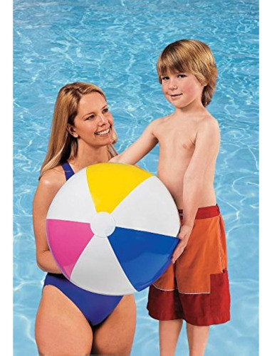 Intex Bola De Playa Colorida Inflable Clásica Del 1