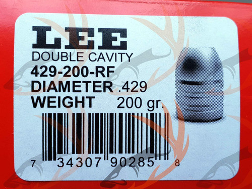 Molde Lee .429 200gn 2 Cavidades 90285 Cal 44(lyman , Rcbs) 0