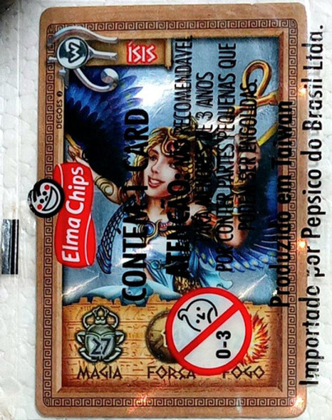 Mythomania Fauno Hércules Isis Cards Importados Elma Chips 1