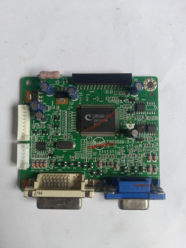 Placa De Sinal Monitor Hp W1907/ 715g2959-3-3 0