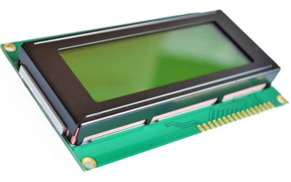 Display Lcd 2004 Fondo Verde Texto Negro 20x4 St7066 Nubbeo 0