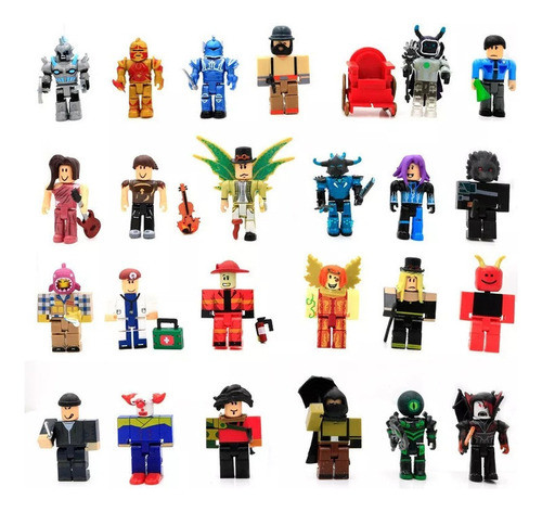 24 Peças Roblox Action Figures Suite Dolls Toys Anime 0