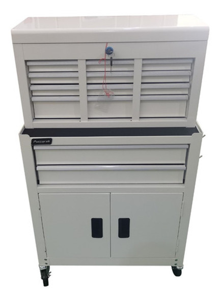 Caja De Herramientas Metálica Gabinete Mueble Trabajo Wh 1