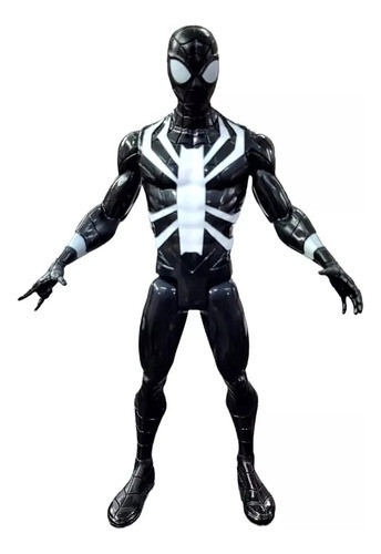 Muñeco Spiderman Negro Simbiote Figura 23cm Sebigus 54498 1