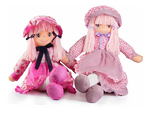 Pepona Gigante Bordada Excelente Calidad Pamela 82 Cm 1