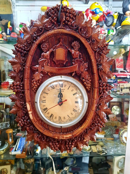 Reloj Electrico Lennox De Madera Funcionando Antiguo 0 Reloj Electrico Lennox De Madera Funcionando Antiguo 0